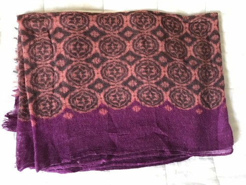 Foulard fin femme - laine, à