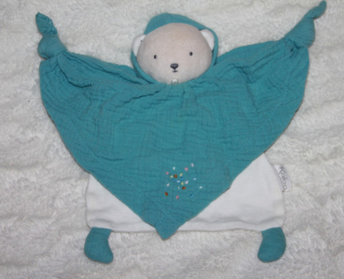 Doudou kaloo ours plat - doudou,