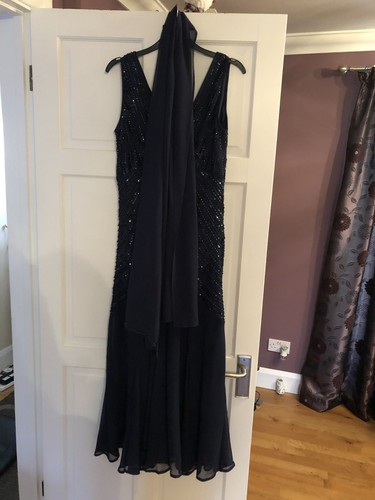 élégante robe longue - robe, longue*