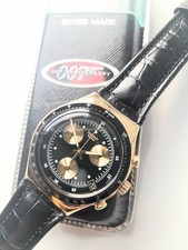 Swatch : James Bond 007 " Doigt Or " (YCG401) Irony Chronographe Neuf/Rarité