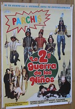 Affiche De Film Vintage PARCHIS La 2Ème GUERRE Des ENFANTS