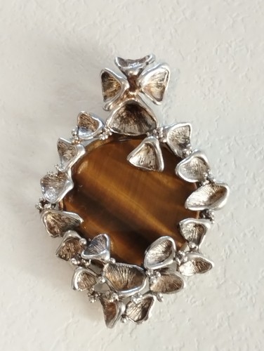 Grand pendentif argent - argent, 925