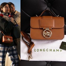 NEW $590 LONGCHAMP Cognac