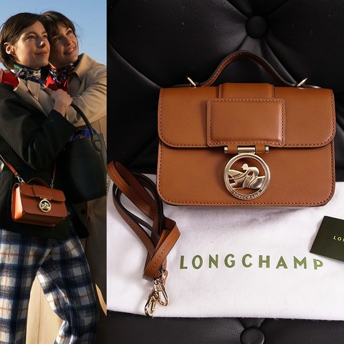 New 590 longchamp cognac - new, $590