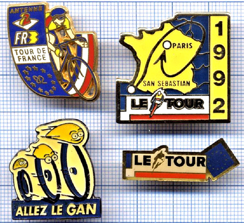 Lot pin cyclisme tour de - cyclisme,