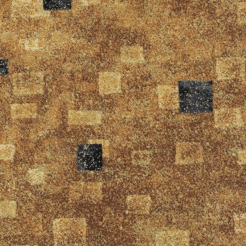 Tissu gustav klimt squares - klimt,