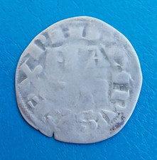 Philippe II Auguste , denier parisis Paris