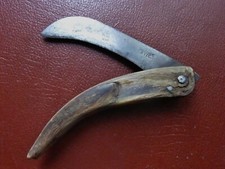 Très ancienne serpette manche