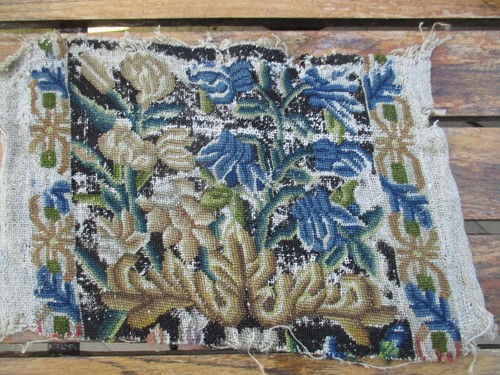 Morceau tapisserie ancienne - de,