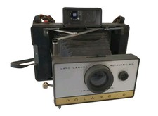 Ancien Polaroïd 215 Appareil Photo A Soufflet Vintage Collection Déco 