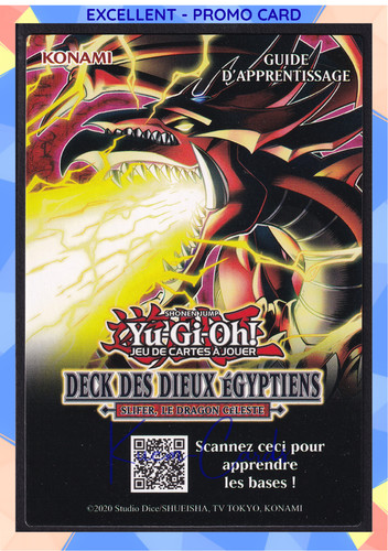 Carte promotionnelle - yu-gi-oh!,