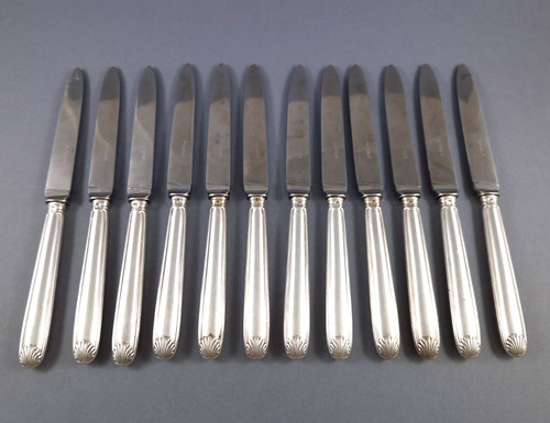 Puiforcat couteaux en - 12,