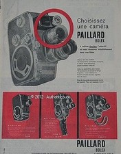 PUBLICITE PAILLARD BOLEX