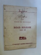 catalogue pièces de rechange