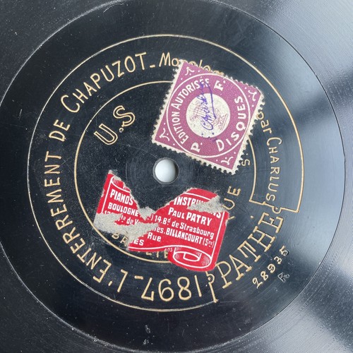 Rpm charlus général - 78, -charlus