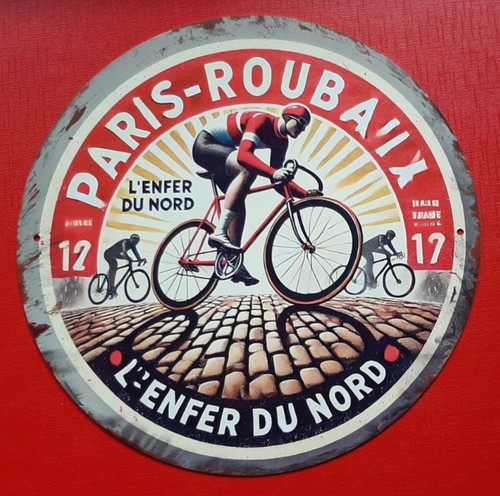 Plaque métal décoration