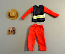 TENUE pompier ? ACTION FIGURE MAN JOE BIG JIM figurine BE 1970