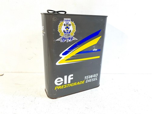 Ancien bidon huile elf - ancien,