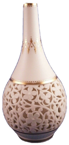 Vase réticulé porcelaine - vase,