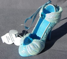 CENDRILLON Cinderella SHOE ORNAMENT Disney Parks décoration ORNEMENT SAPIN