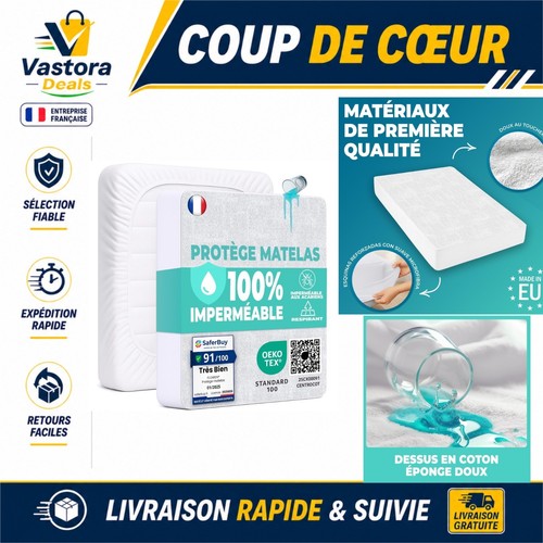 Flowen protège matelas 90x200 - matelas,