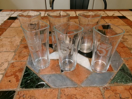 Lot verres à pastis - 6,