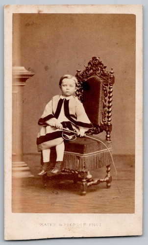 Cdv 1865 petit garçon - cdv,