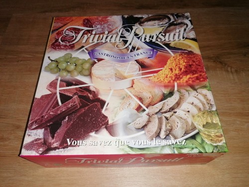 Trivial pursuit gastronomie - pursuit,