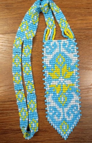 Collier perles rocaille - collier, en