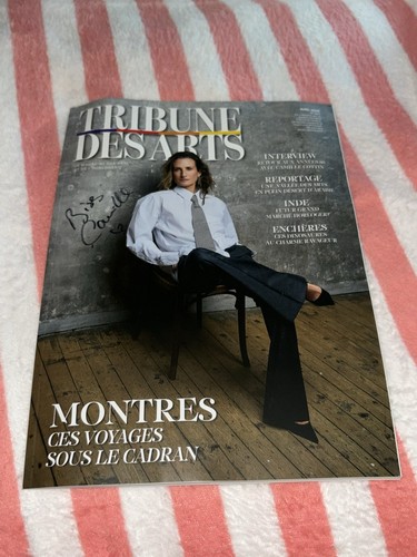 Magazine dédicacé autograph - magazine,