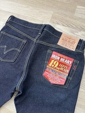 Iron Heart 555 19oz selvedge denim 35US/32L