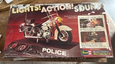 1978 REVELL Harley Davidson Moto De Police LIGHTS ACTION SOUND