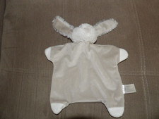 Doudou Plat J-Line Lapin Gris