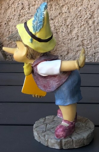 Figurine pinocchio résine - figurine, en