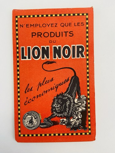 Carnet publicitaire lion - 📒,