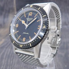Montre automatique pour homme LONGINES Skin Diver L28224569 S. Steel #1188B