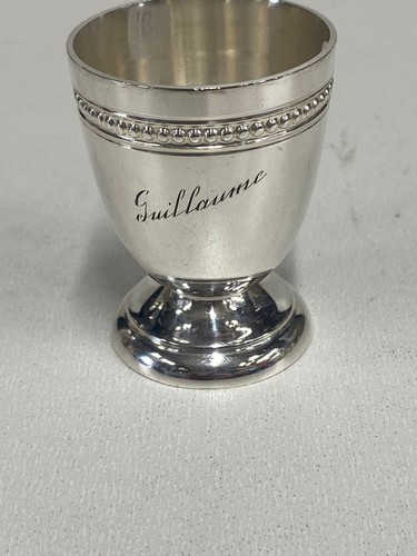 Christofle coquetier perles - christofle,