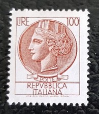 TIMBRE ITALIE 100 LIRES NEUF