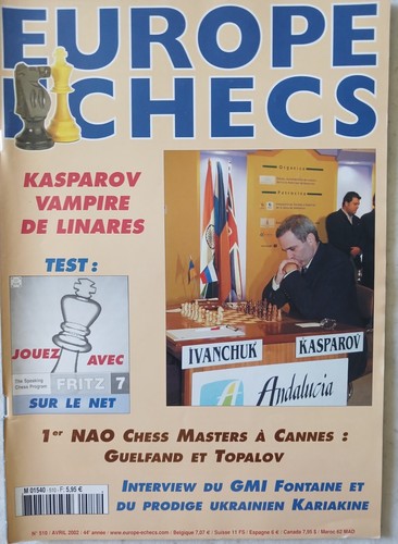 Revue europe echecs 510 - -, n°510