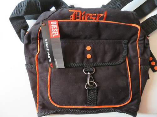 Sac dos diesel noir et - diesel,