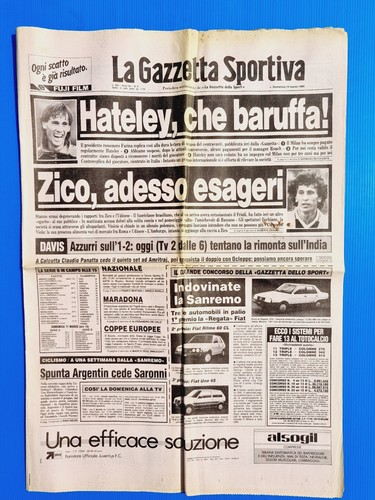Gazette dello sport march - dello,
