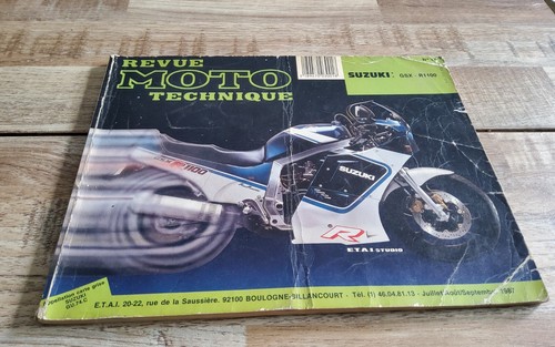 Revue technique moto suzuki