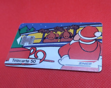 TELECARD 50 UNITES CARTE TELEPHONIQUE CARD PHONE LOGO SNCF MEILLEURS VOEUX