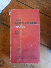 Guide rouge Michelin France  1970