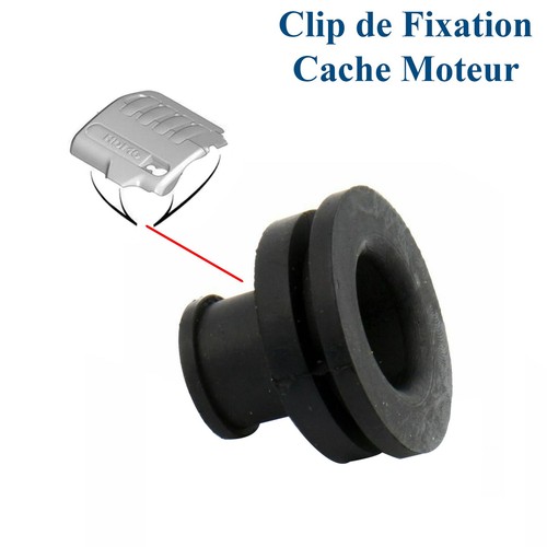 Clip fixation cache moteur - cache,