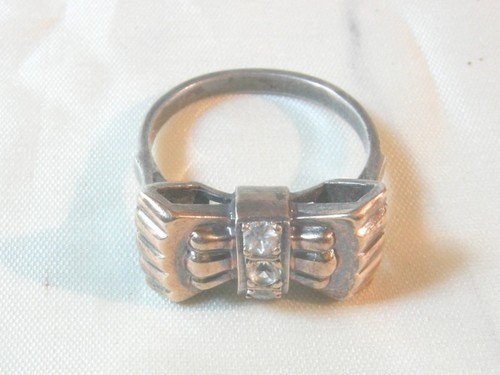 Bague tank ancienne argent - tank,