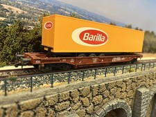 Wagon plat porte remorque Roco