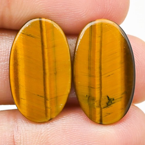 Paire cabochon ovale œil - paire,