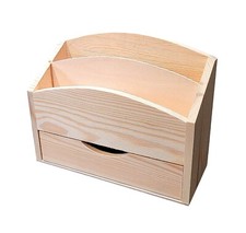 Porte-lettres en bois