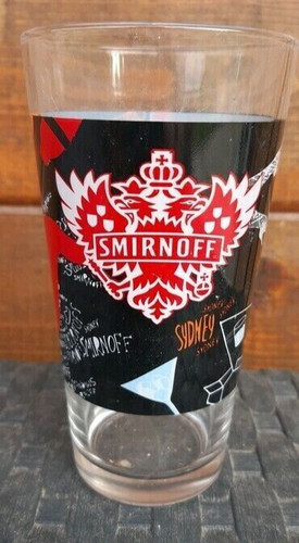 Gros verres smirnoff - verres, noir